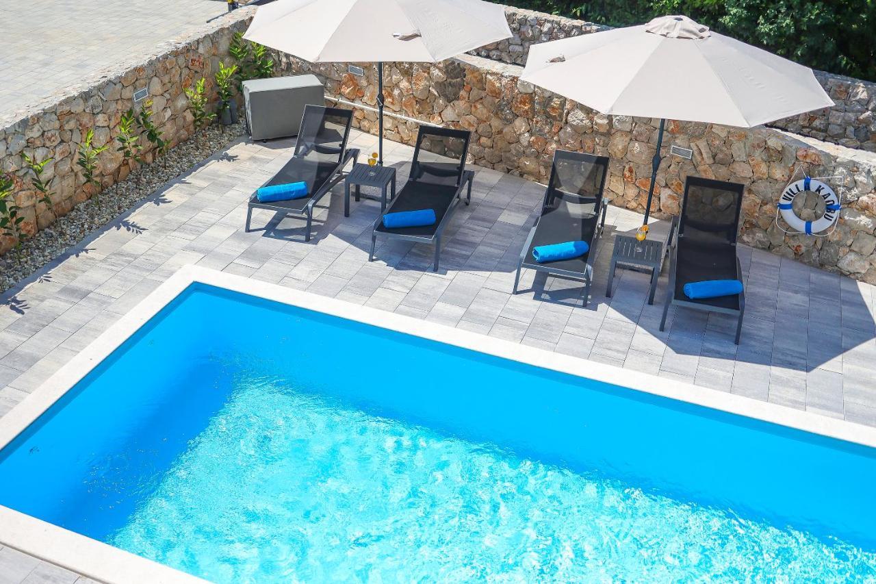 Villa Kaoru Brand New Villa With A Heated Swimming Pool Malinska Kültér fotó