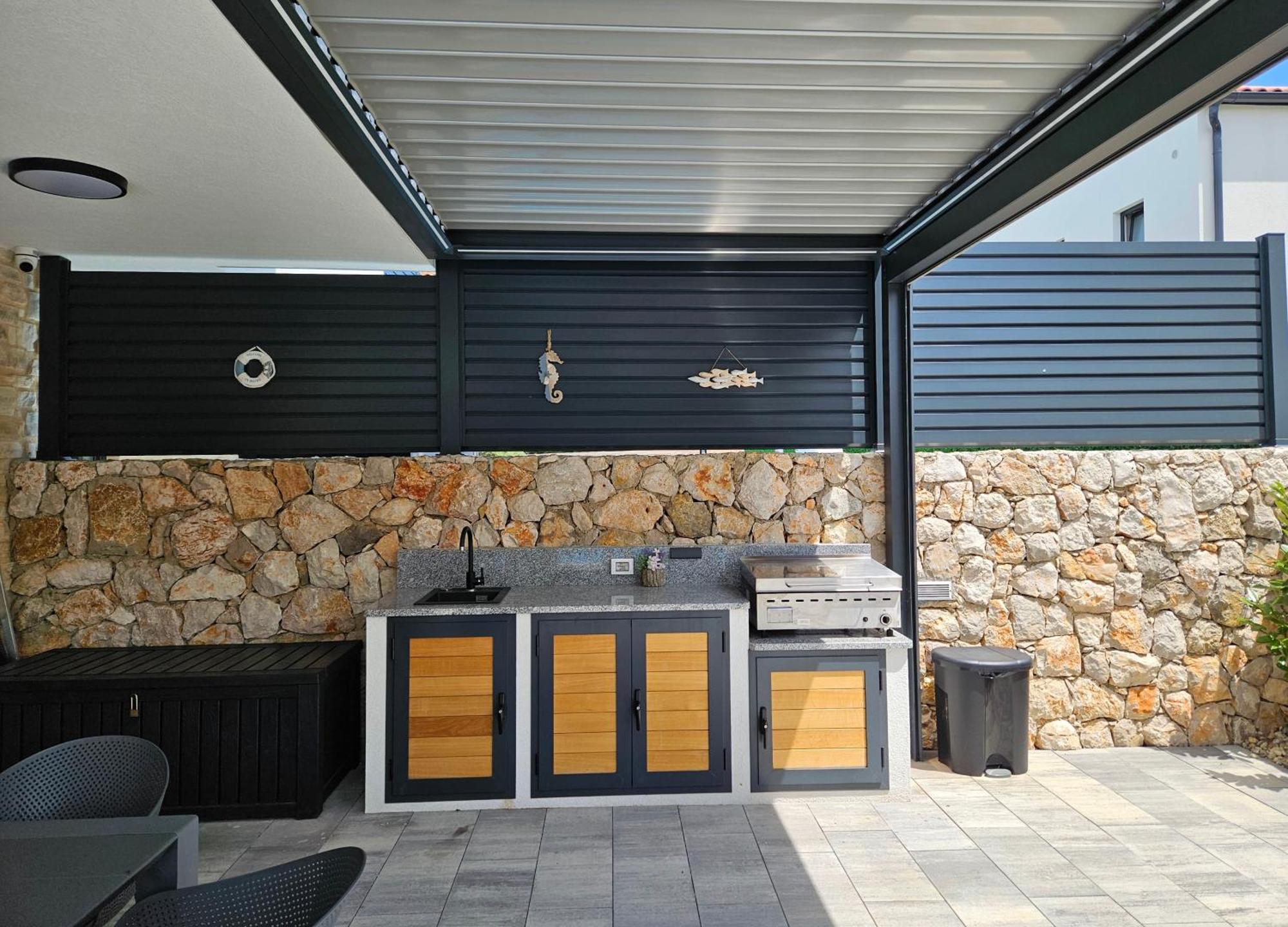 Villa Kaoru Brand New Villa With A Heated Swimming Pool Malinska Kültér fotó